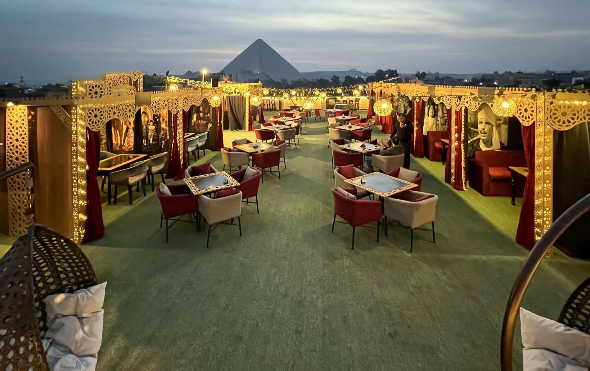 King Cheops Inn - Pyramid View Cairo Exterior photo