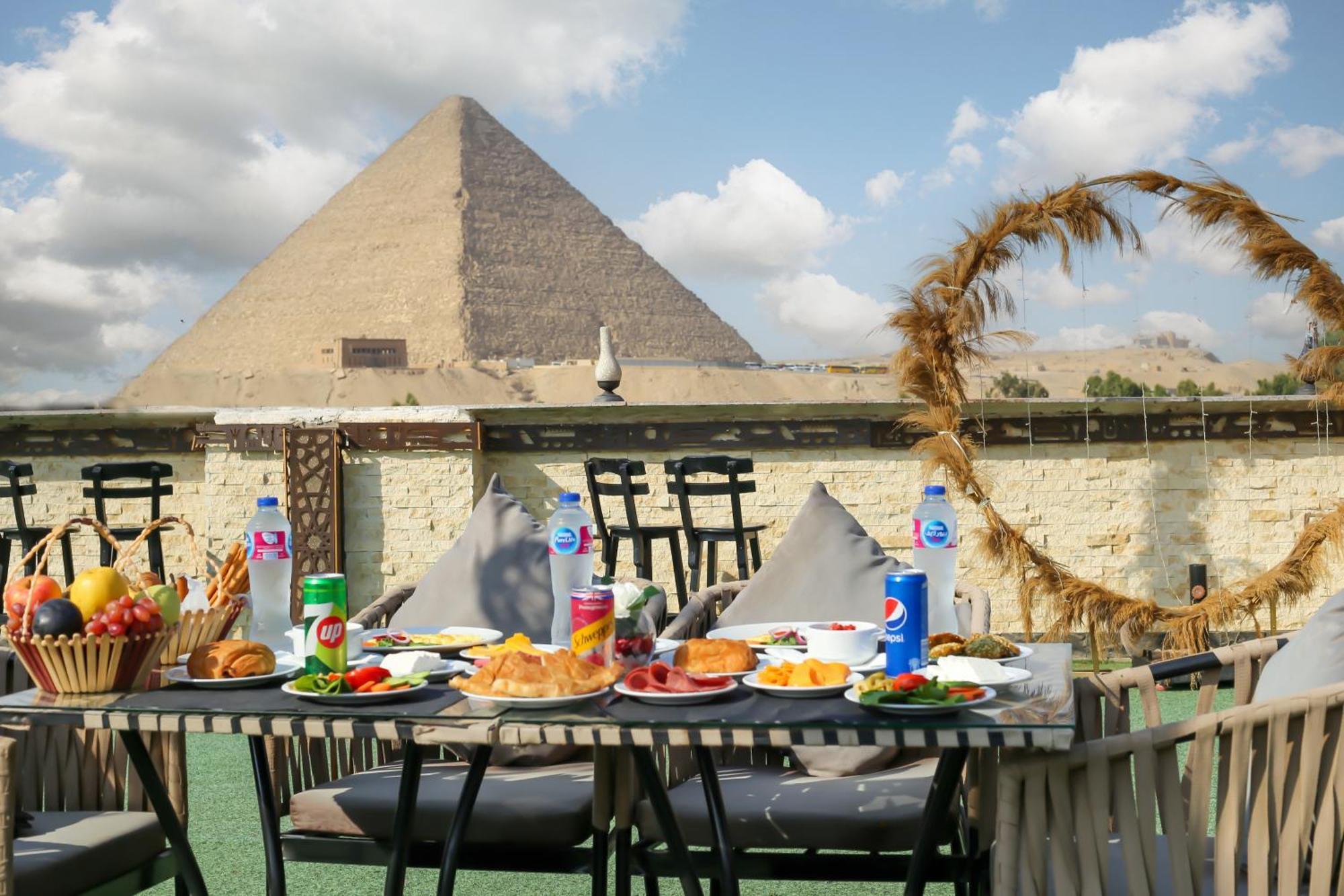 King Cheops Inn - Pyramid View Cairo Exterior photo