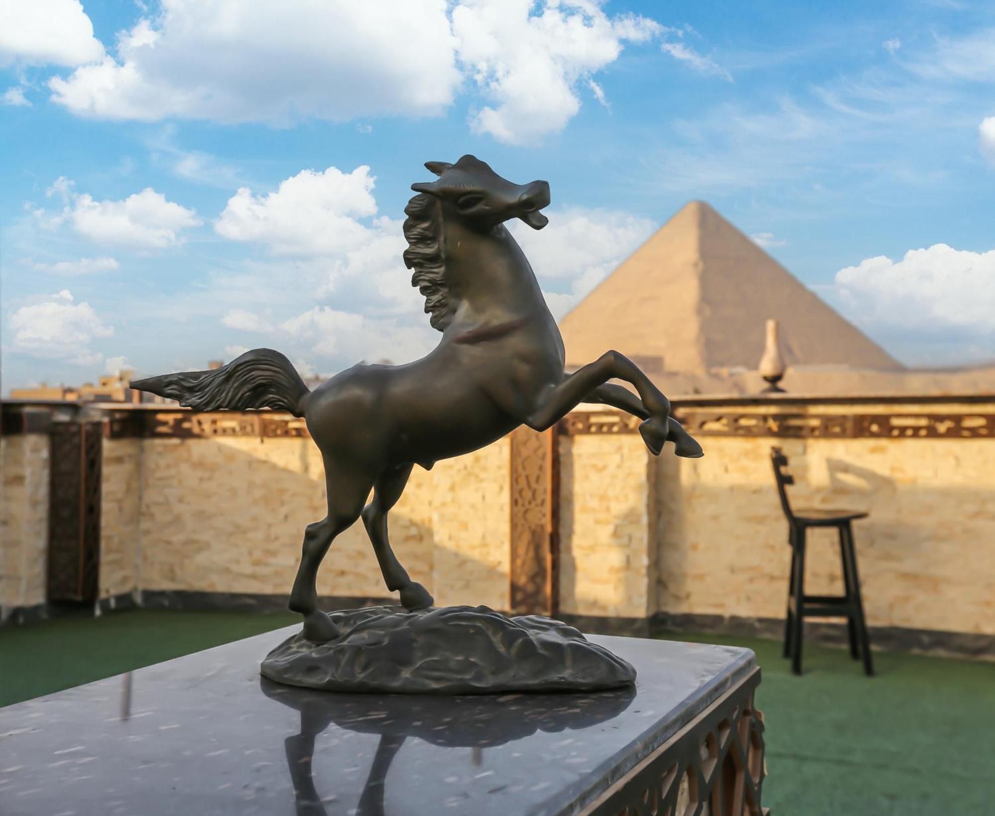 King Cheops Inn - Pyramid View Cairo Exterior photo